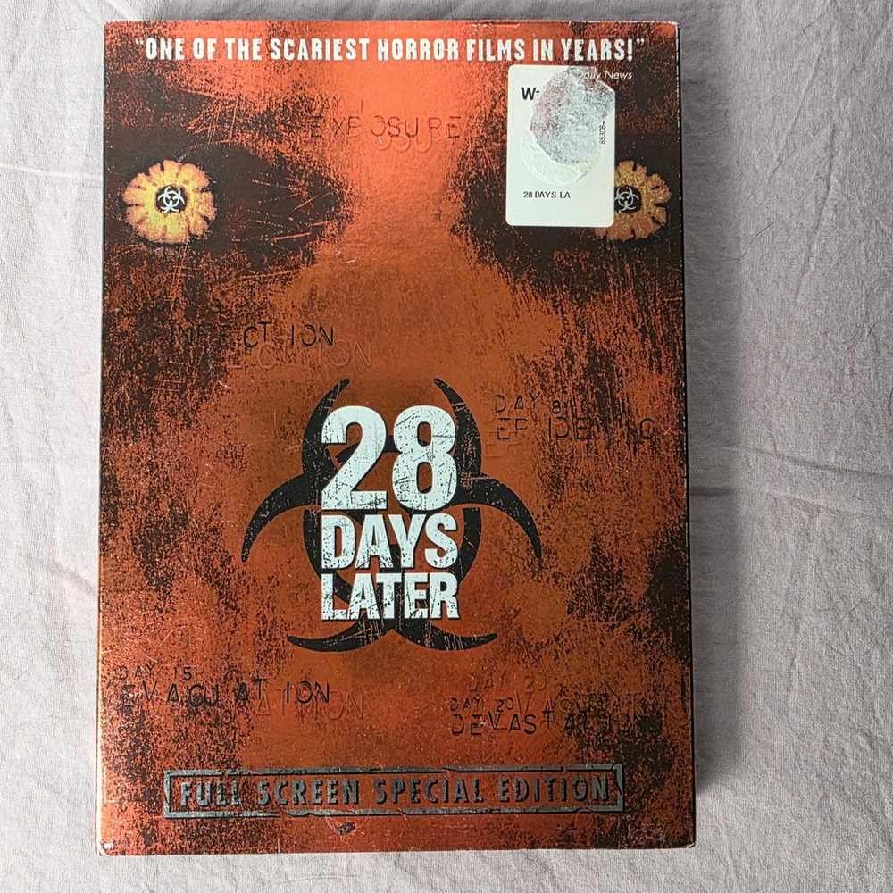 28 Days Later Full Screen Special Edition DVD Movie Cillian Murphy Danny Boyle